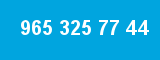 965 325 77 44